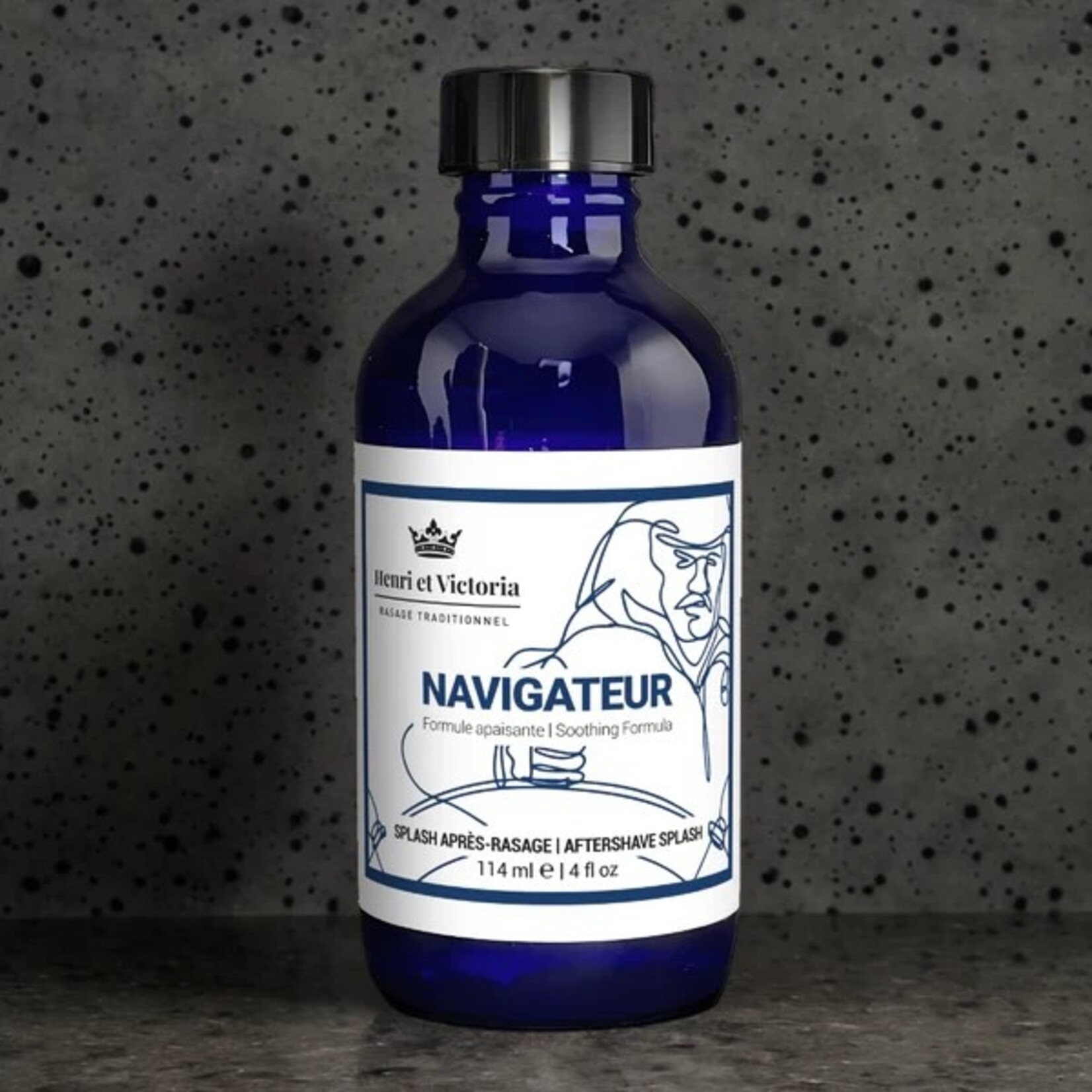 HENRI ET VICTORIA After Shave Splash - Navigateur