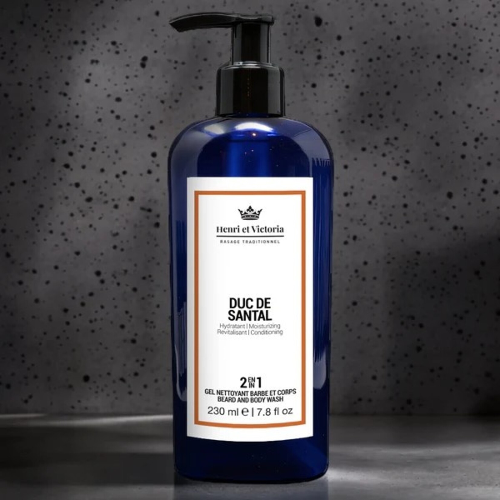 HENRI ET VICTORIA Body and Beard Wash - Duc de Santal