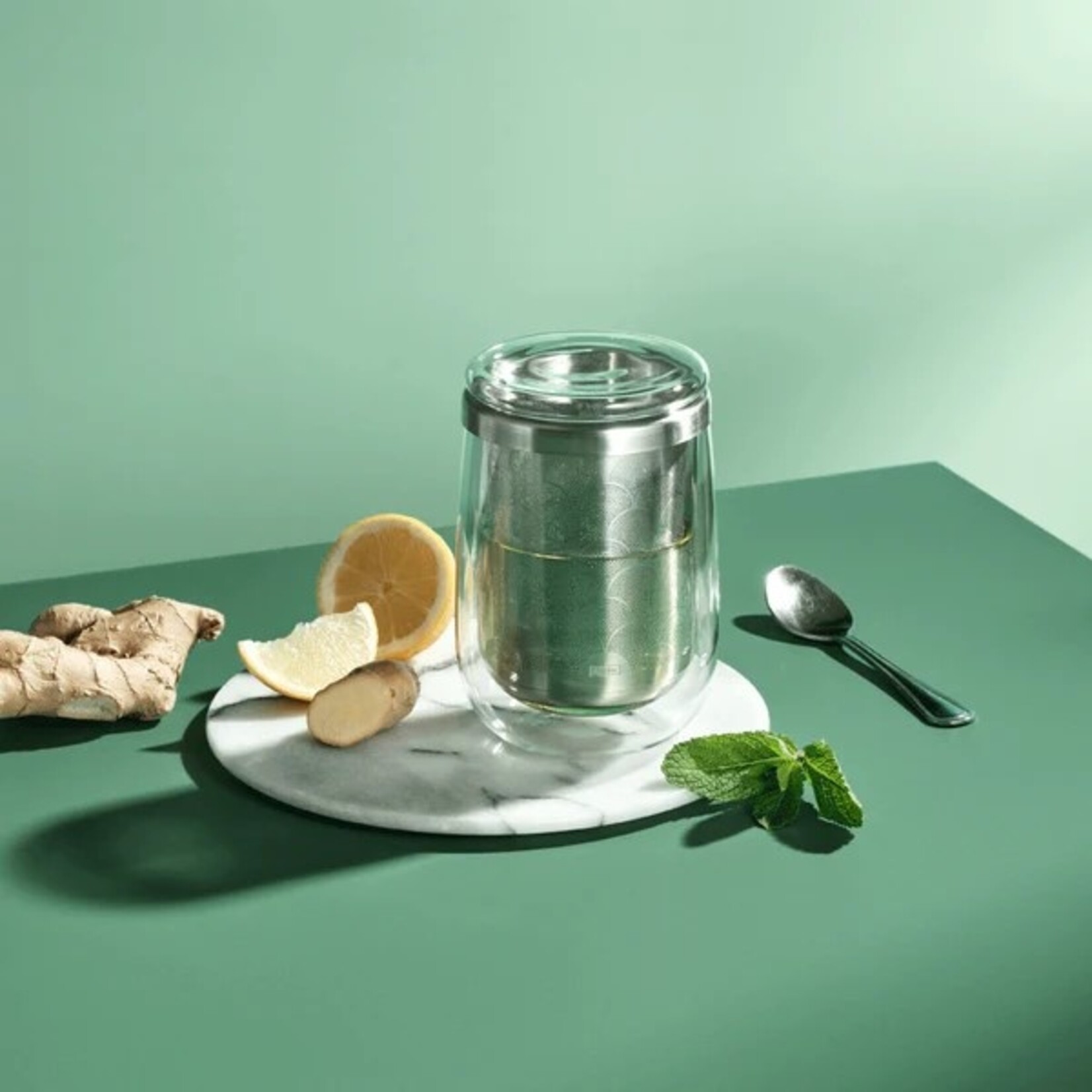 ADHOC Tea Glass with Tea Infuser