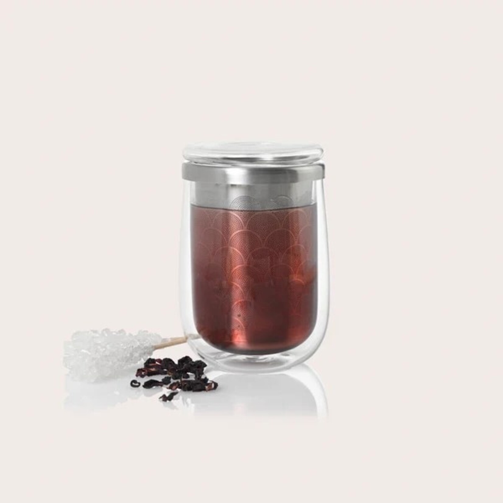 ADHOC Tea Glass with Tea Infuser