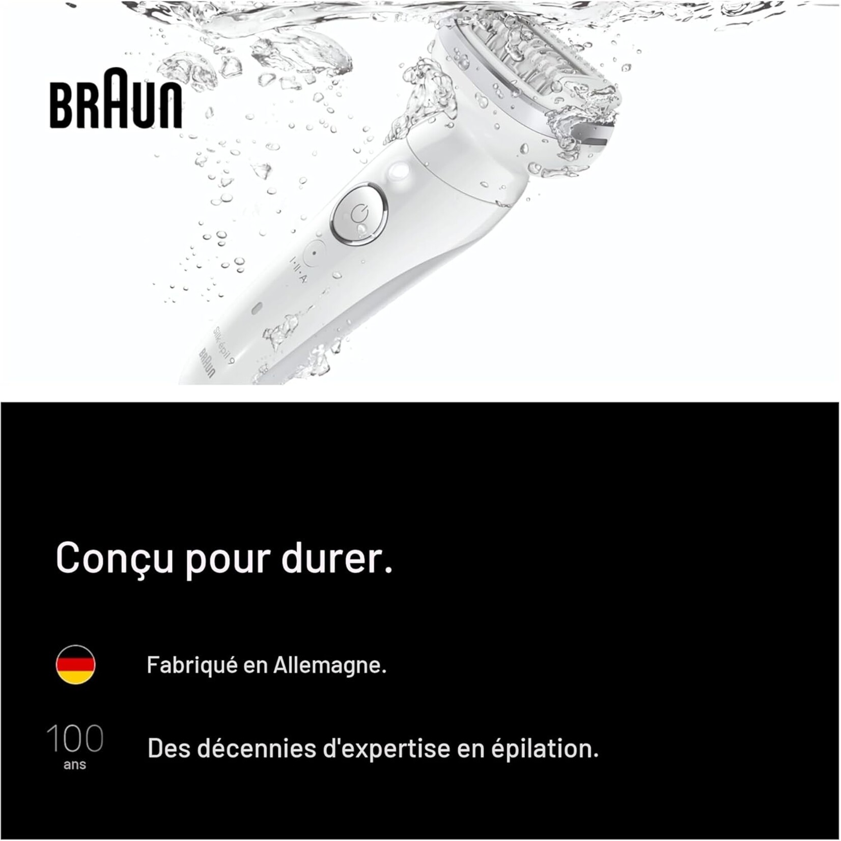 BRAUN Épilateur Silk-Épil 9