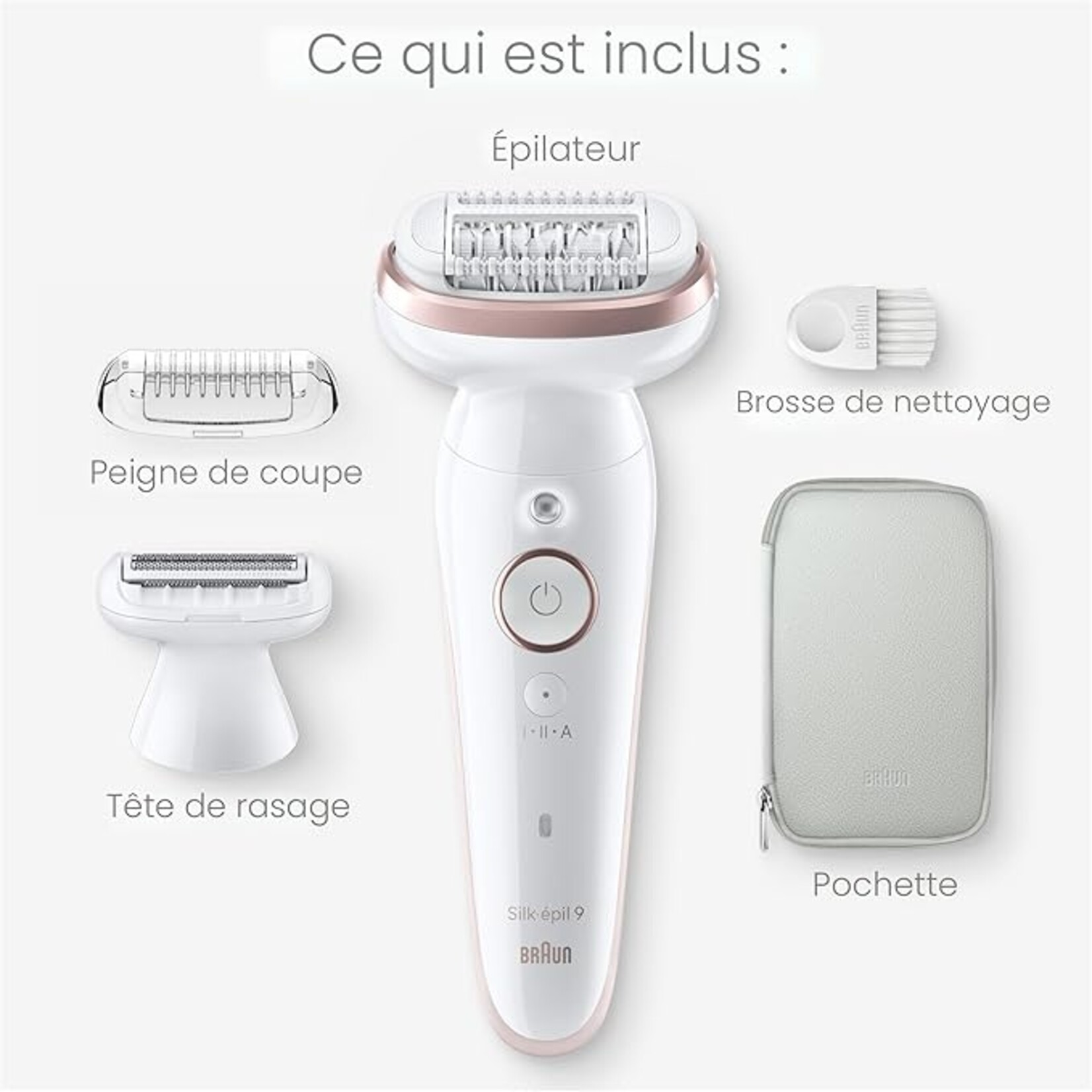 BRAUN Épilateur Silk-Épil 9