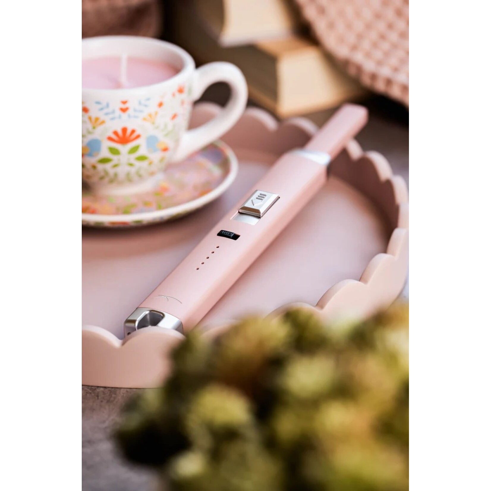 SIZZLE Briquet rechargeable USB Pitmaster rose