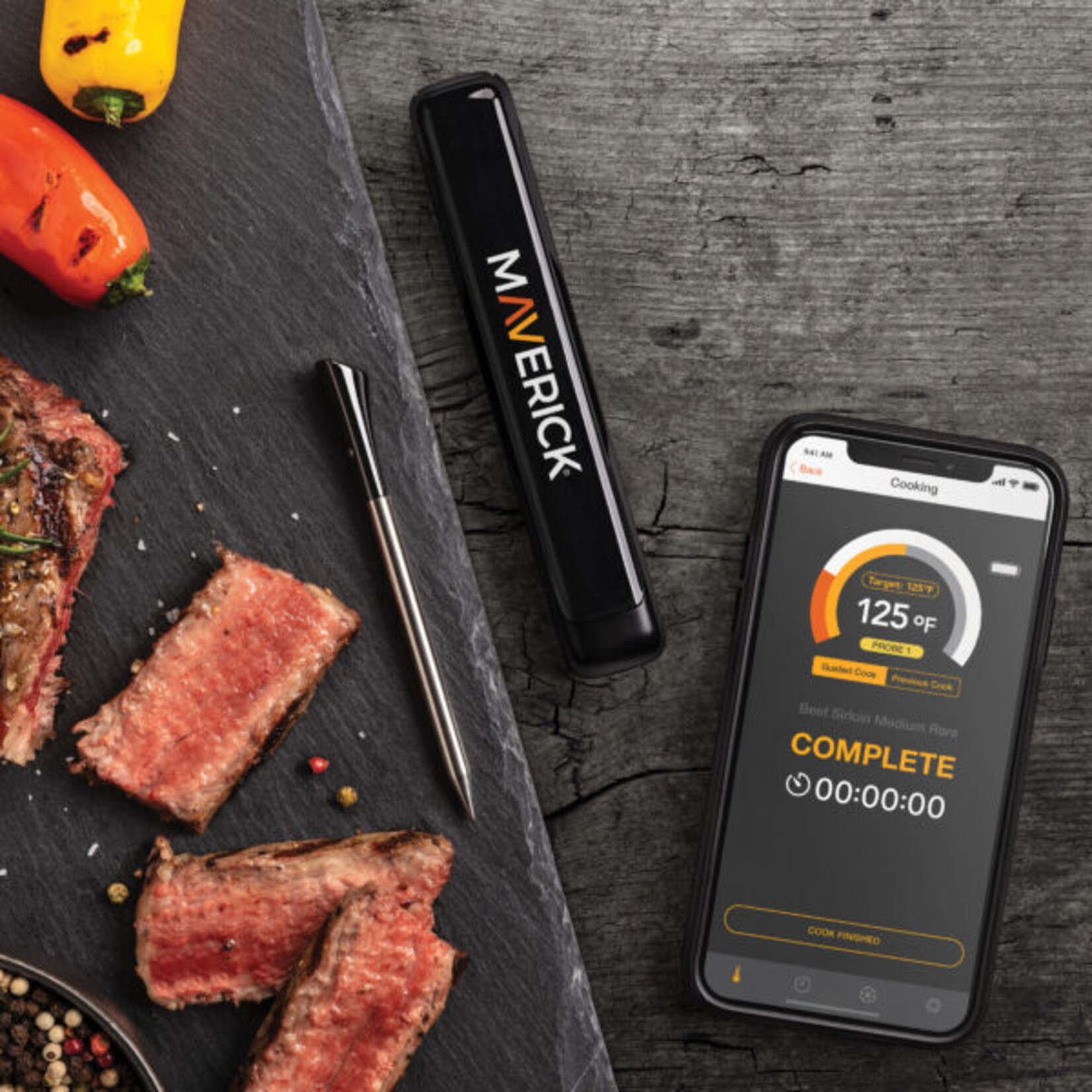 MAVERICK Stake Bluetooth Truly Wireless Intelligent Food Thermometer