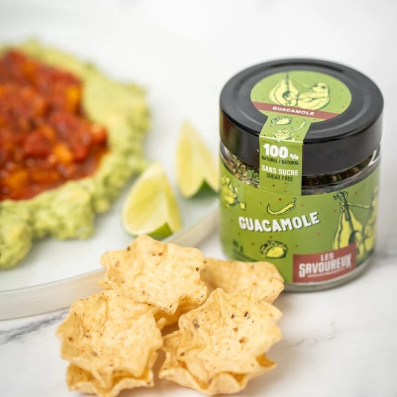 LES SAVOUREUX Assaisonnement Guacamole, 80g
