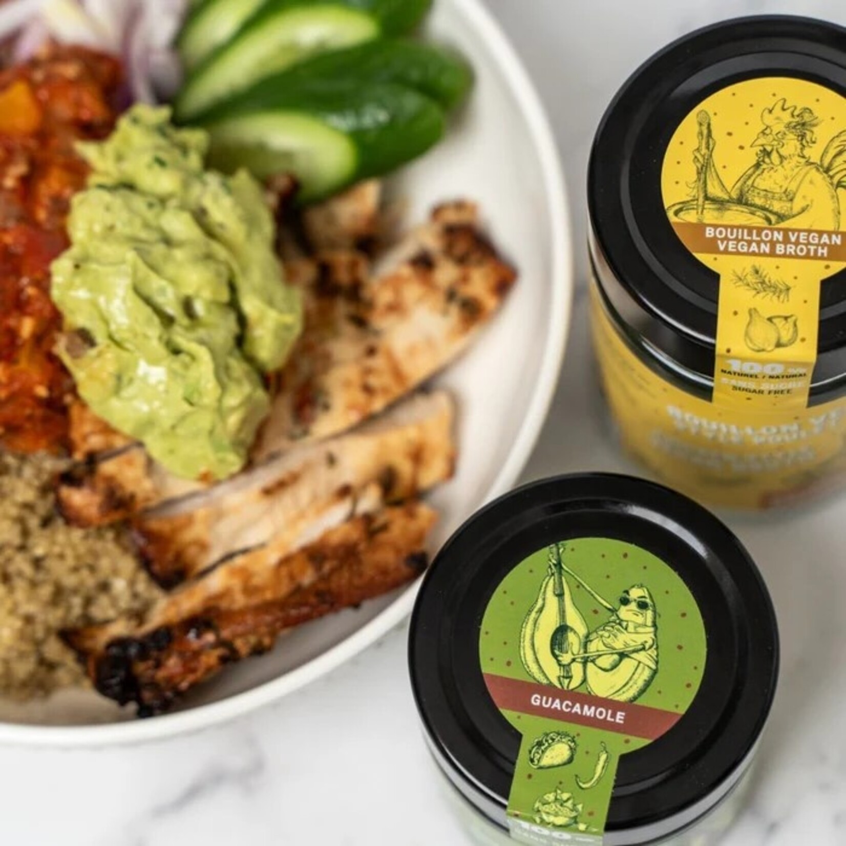 LES SAVOUREUX Assaisonnement Guacamole, 80g