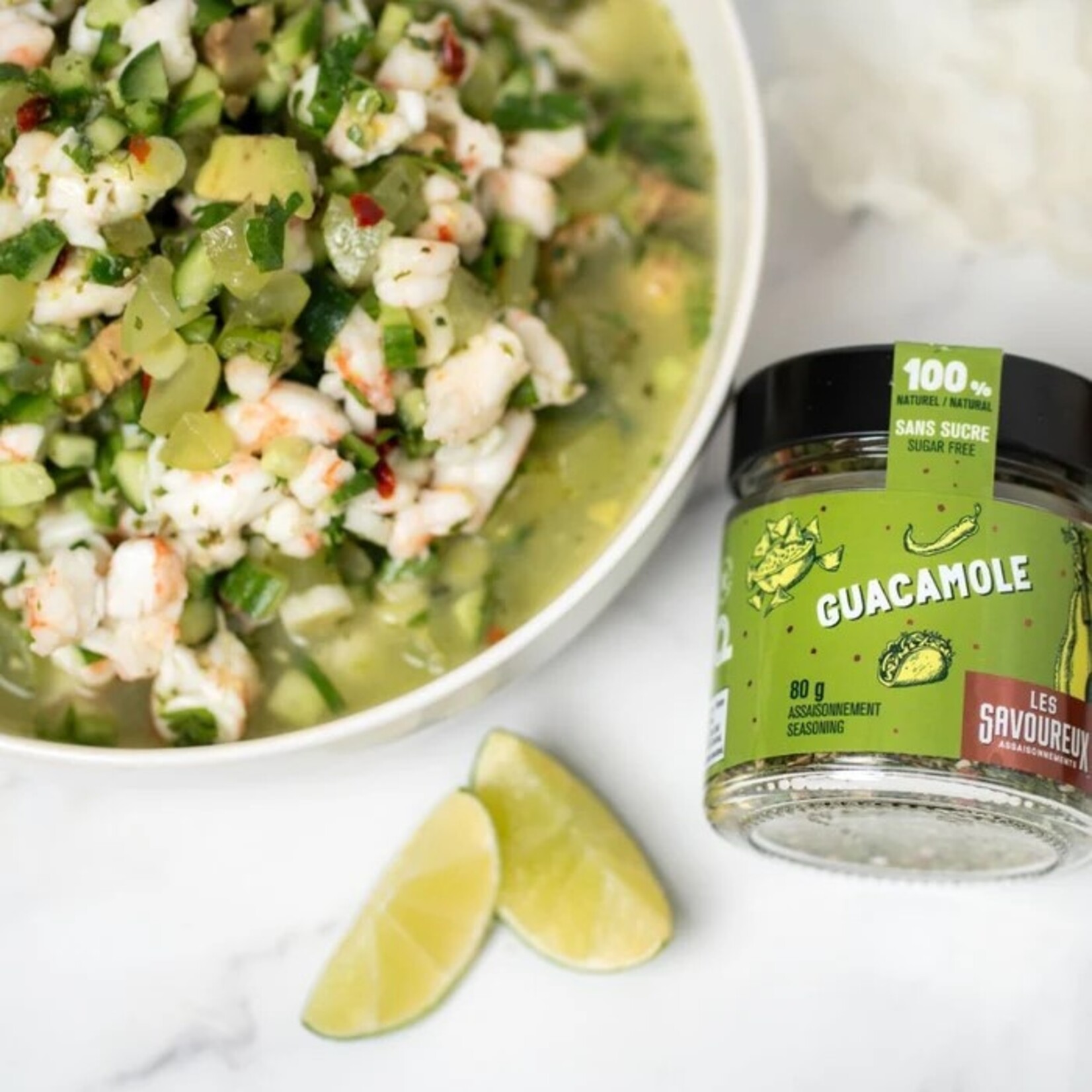 LES SAVOUREUX Guacamole Seasoning blend – 80g