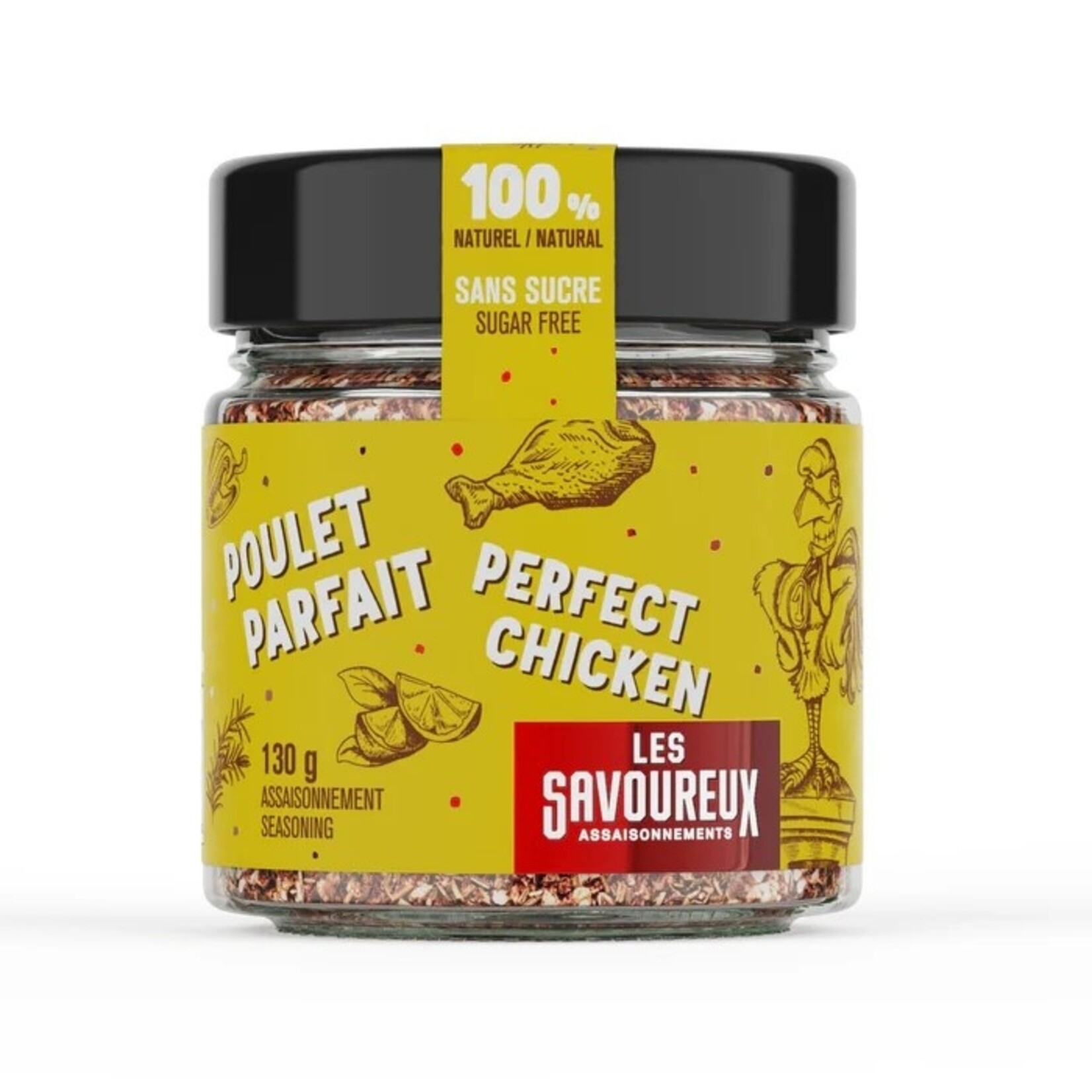 LES SAVOUREUX Assaisonnement Poulet Parfait, 130g