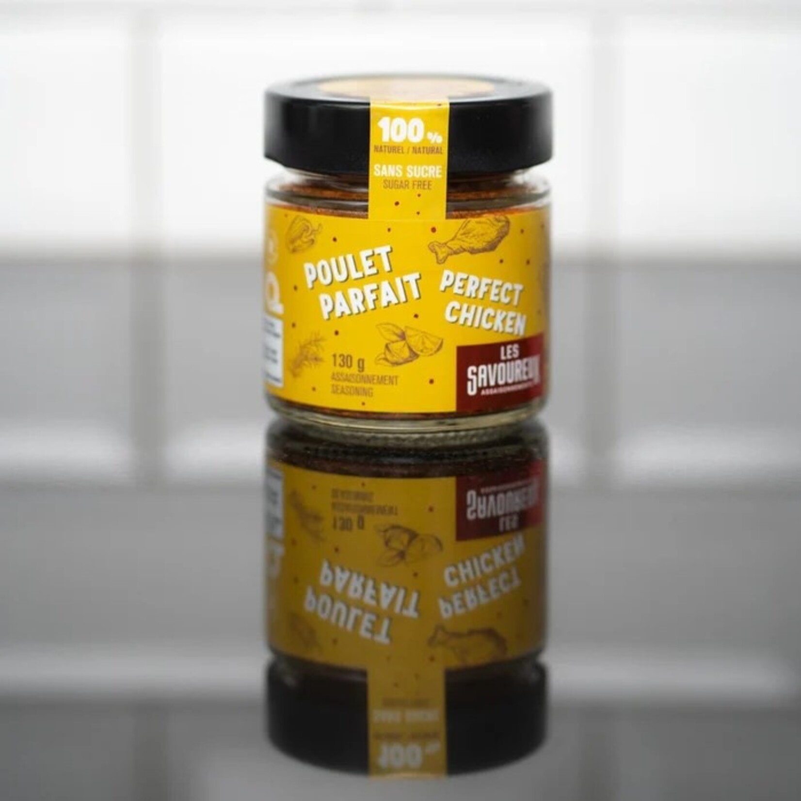 LES SAVOUREUX Assaisonnement Poulet Parfait, 130g