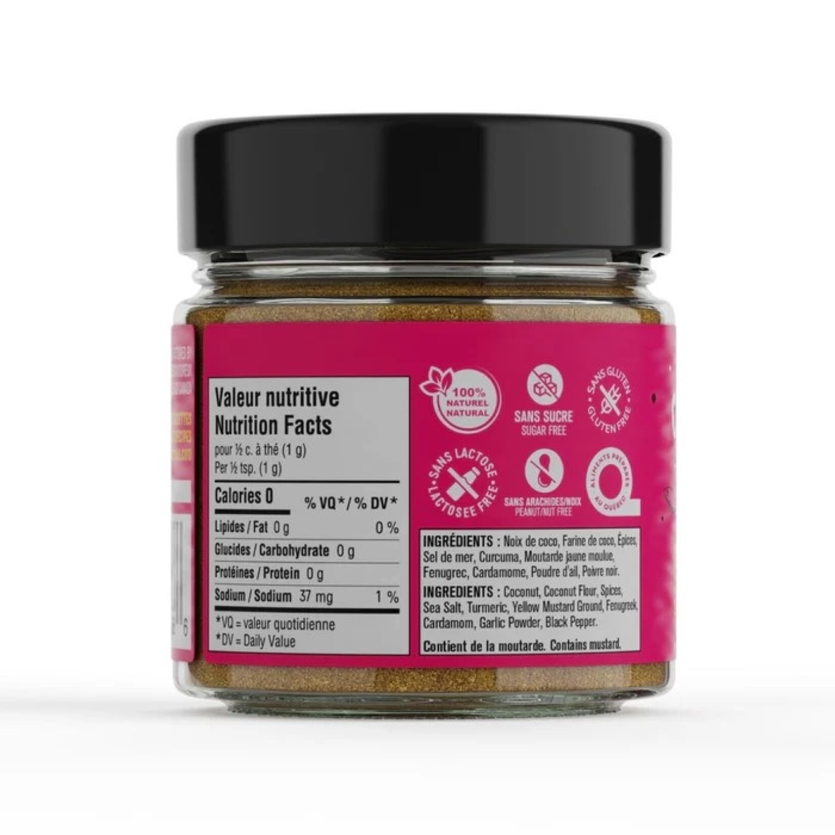 LES SAVOUREUX Assaisonnement Coco-Cari, 70g