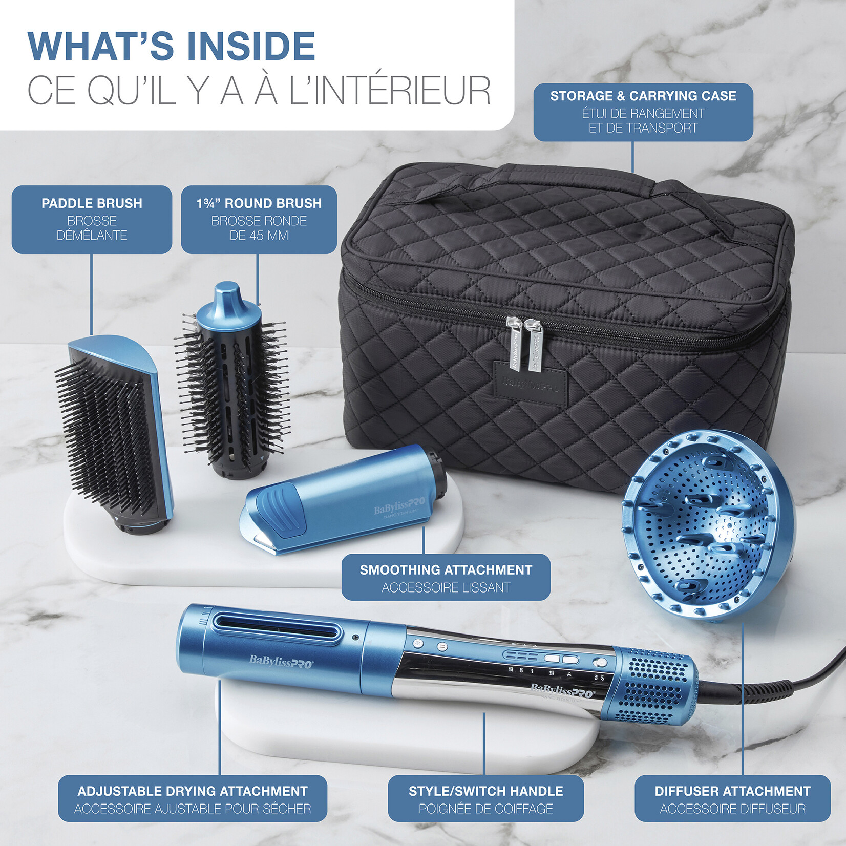 BABYLISS PRO Séchoir Multi-Coiffant STYLE/SWITCH