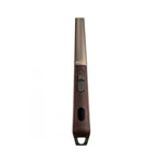 SIZZLE LUX USB Rechargeable Plasma Arc Lighter, walnut