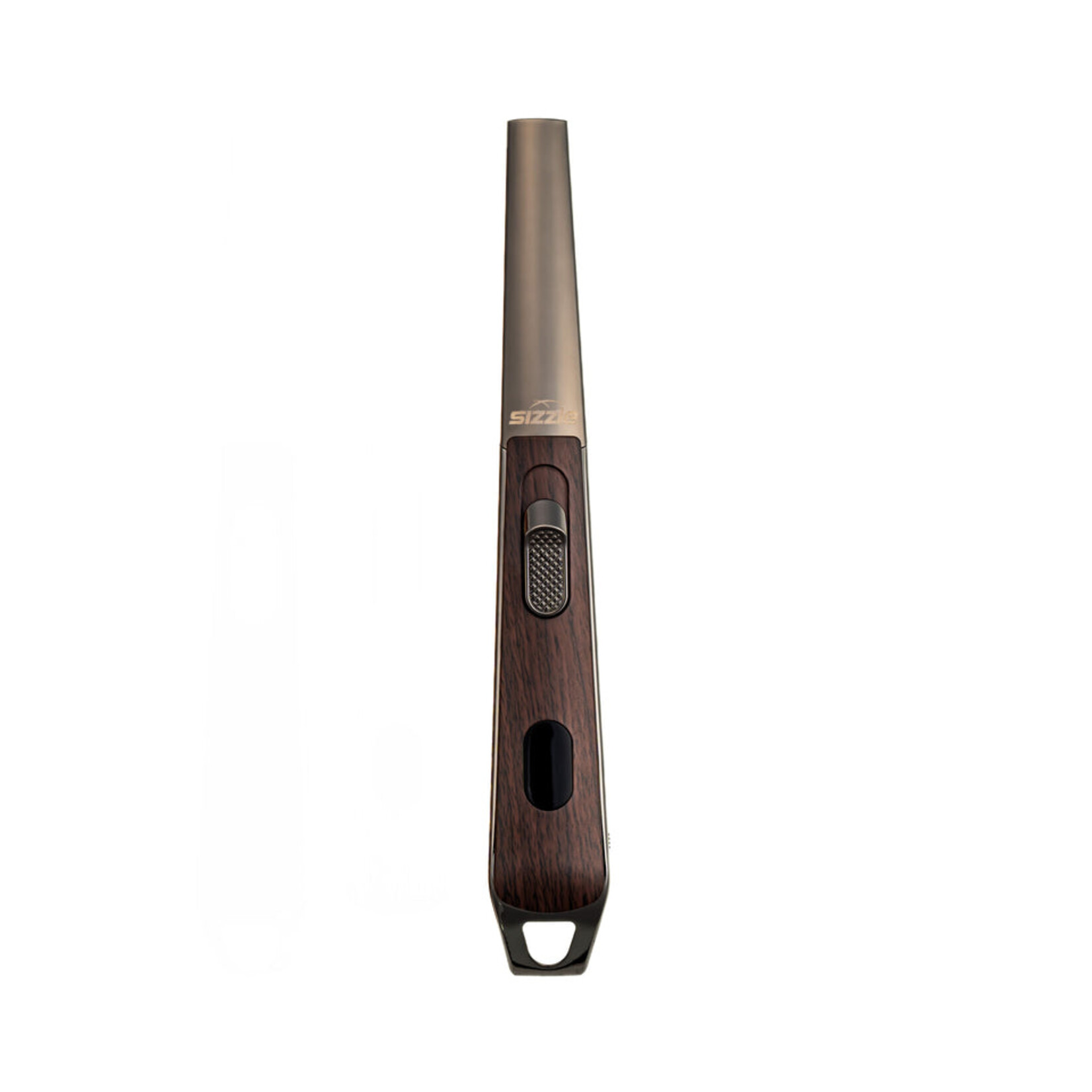 SIZZLE LUX USB Rechargeable Plasma Arc Lighter, walnut