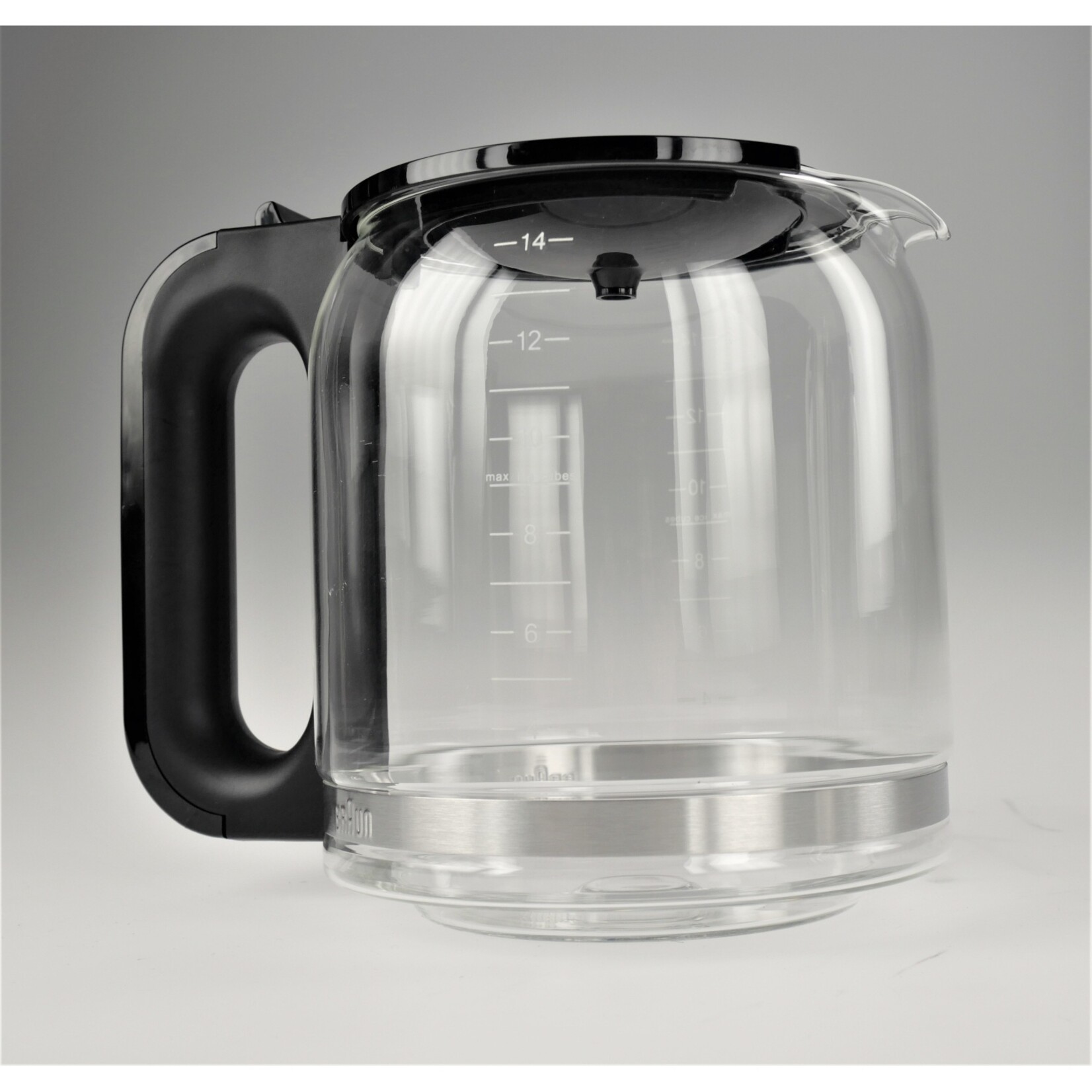 BRAUN Carafe en verre 14t