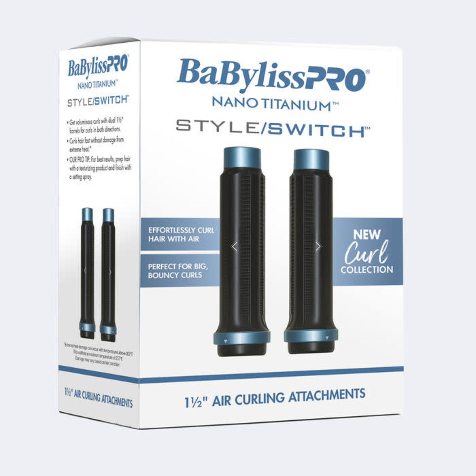 BABYLISS PRO Style/Switch™ 1-1/2" Air Curling Attachments