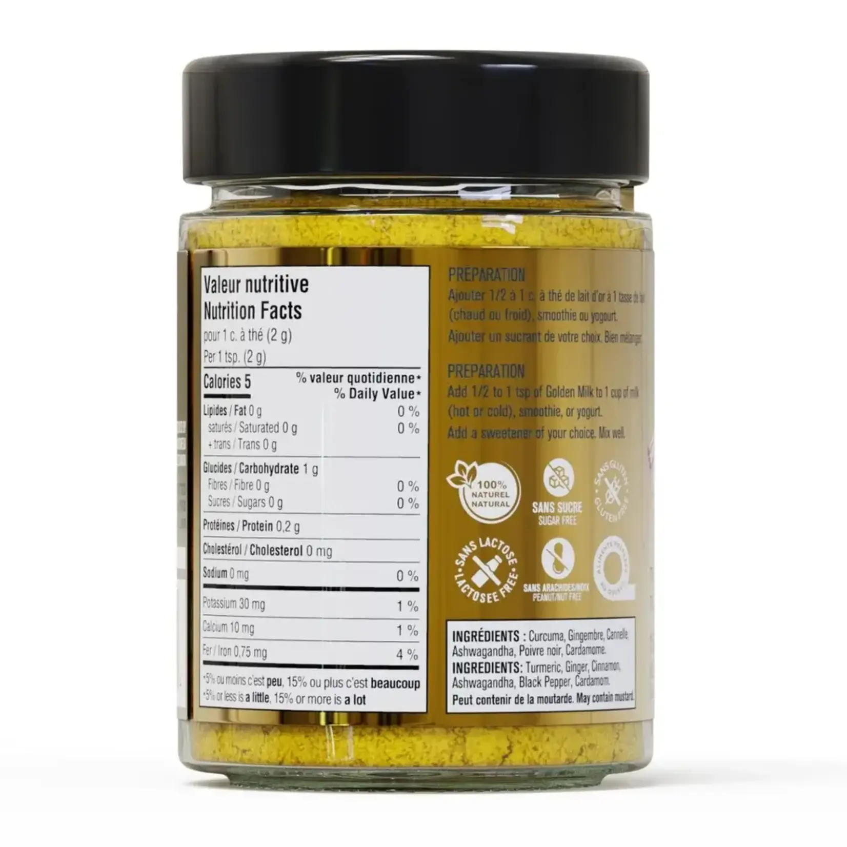 LES SAVOUREUX Golden Milk, 150g