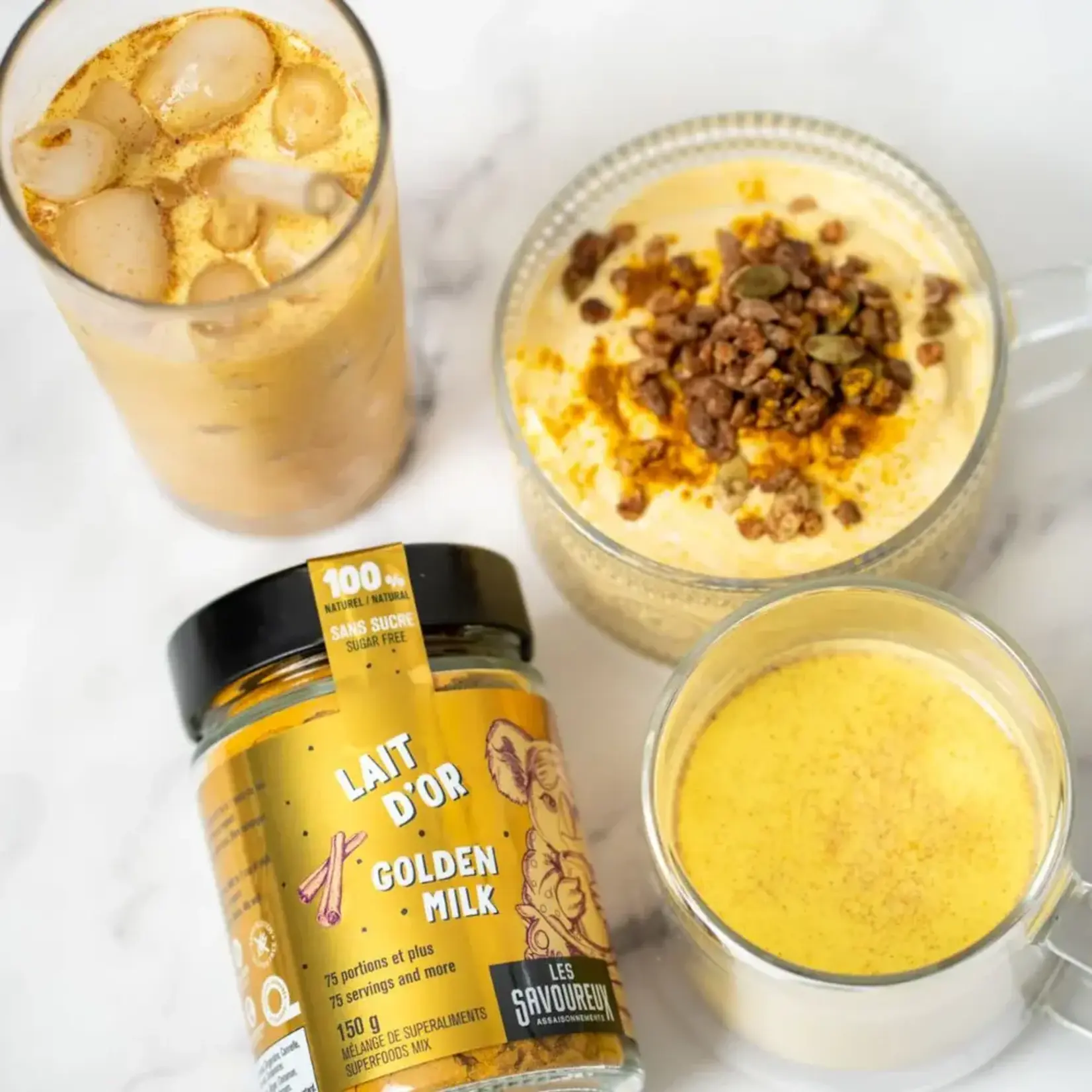 LES SAVOUREUX Golden Milk, 150g