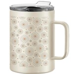 OGGI Daisy Thermomug Insulated Double Walled Mug, 14oz