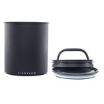 PLANETARY DESIGN Airscape Classic 2½lbs/ 1kg Coffee Canister, Matte Black