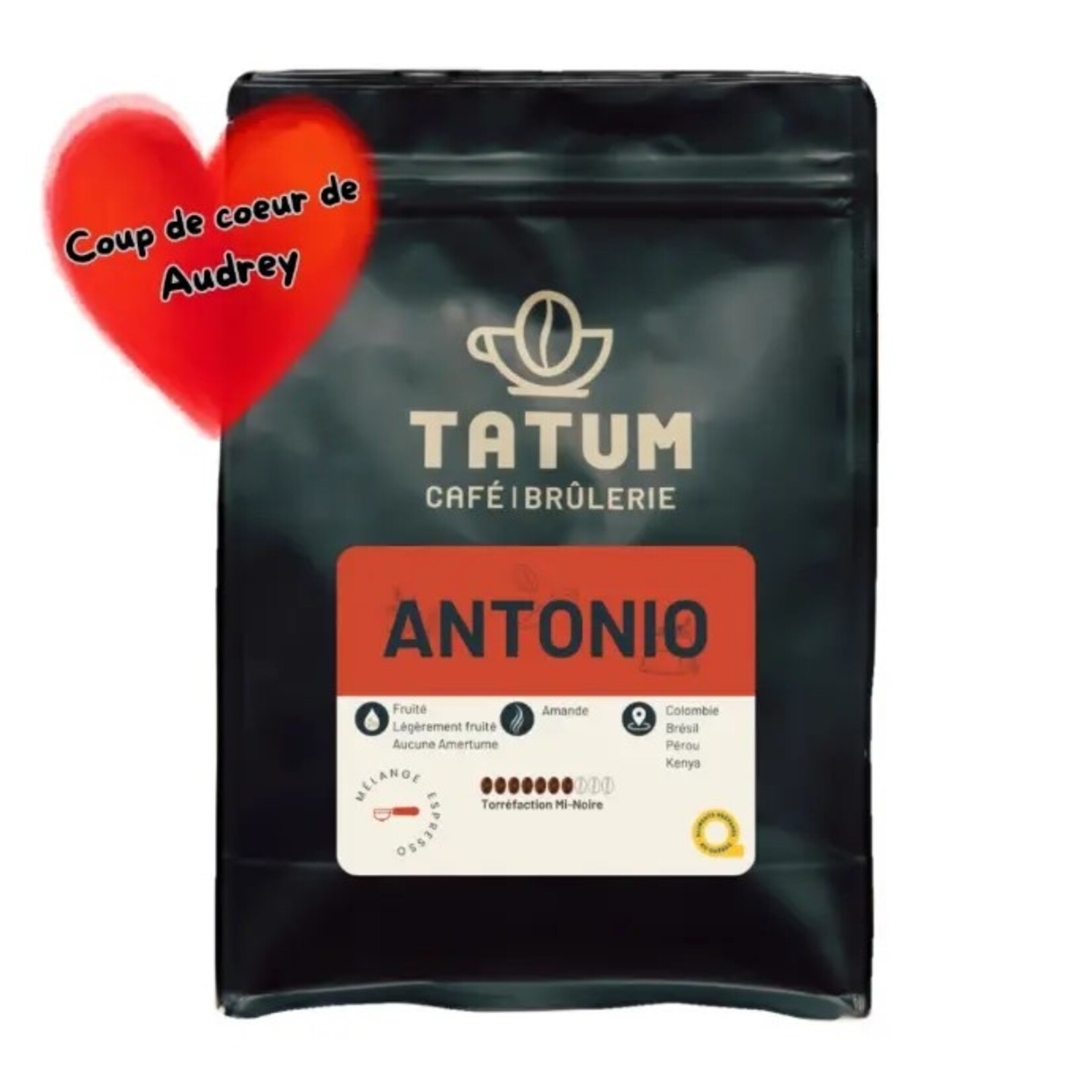 TATUM TATUM CAFÉ ANTONIO 300G EN GRAIN