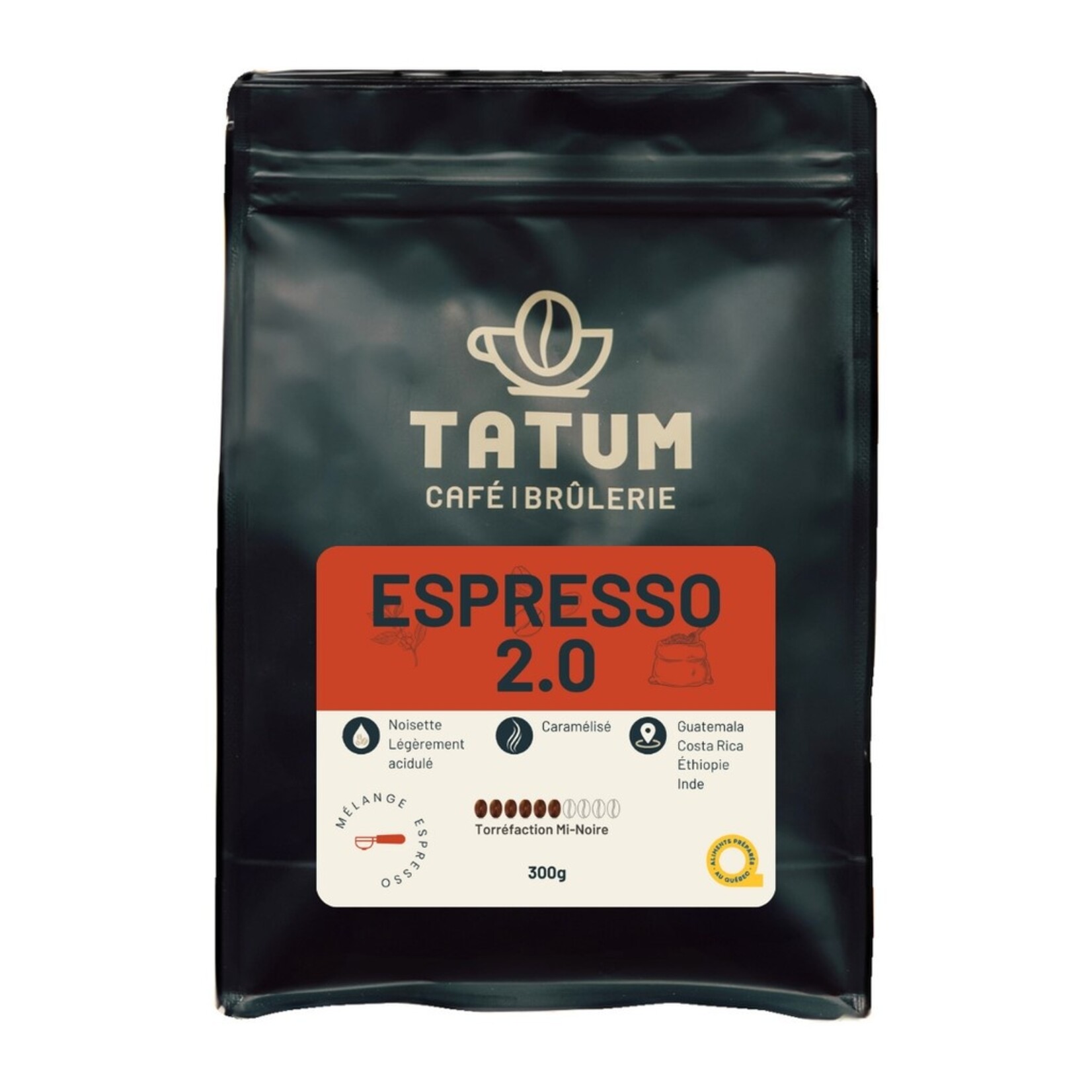 TATUM TATUM CAFÉ ESPRESSO 2.0 300G EN GRAIN