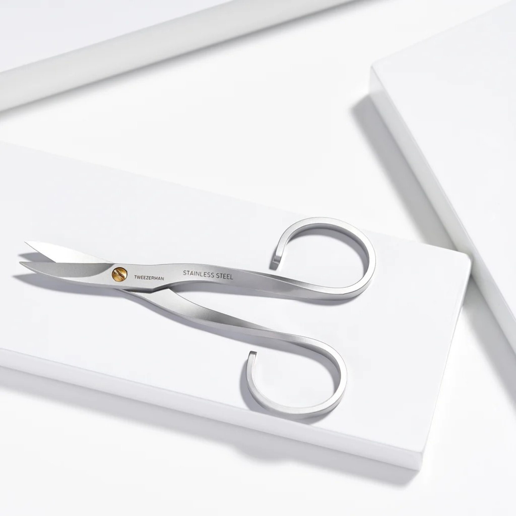 TWEEZERMAN Stainless Steel Nail Scissors