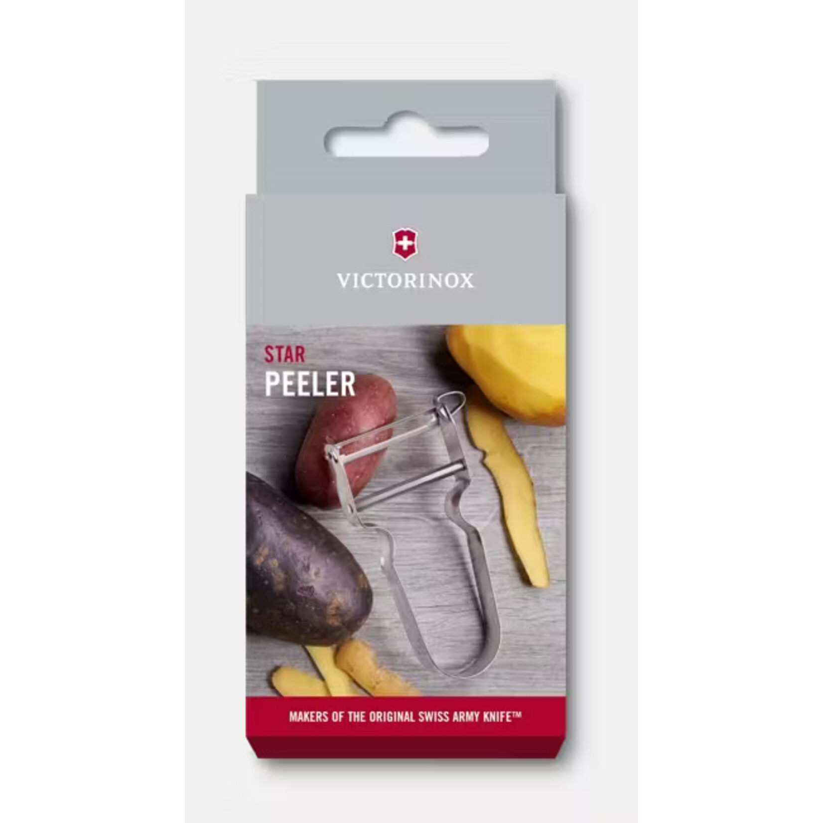 VICTORINOX Éplucheur Star en acier inoxydable
