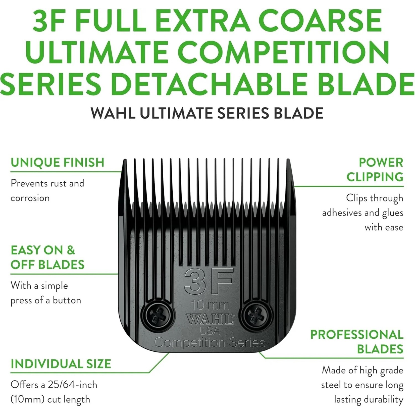 WAHL Ultimate Competition Blades, #3F
