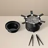 FONDUSSIMO Ensemble à fondue Evolution 6P Mini 3-en-1