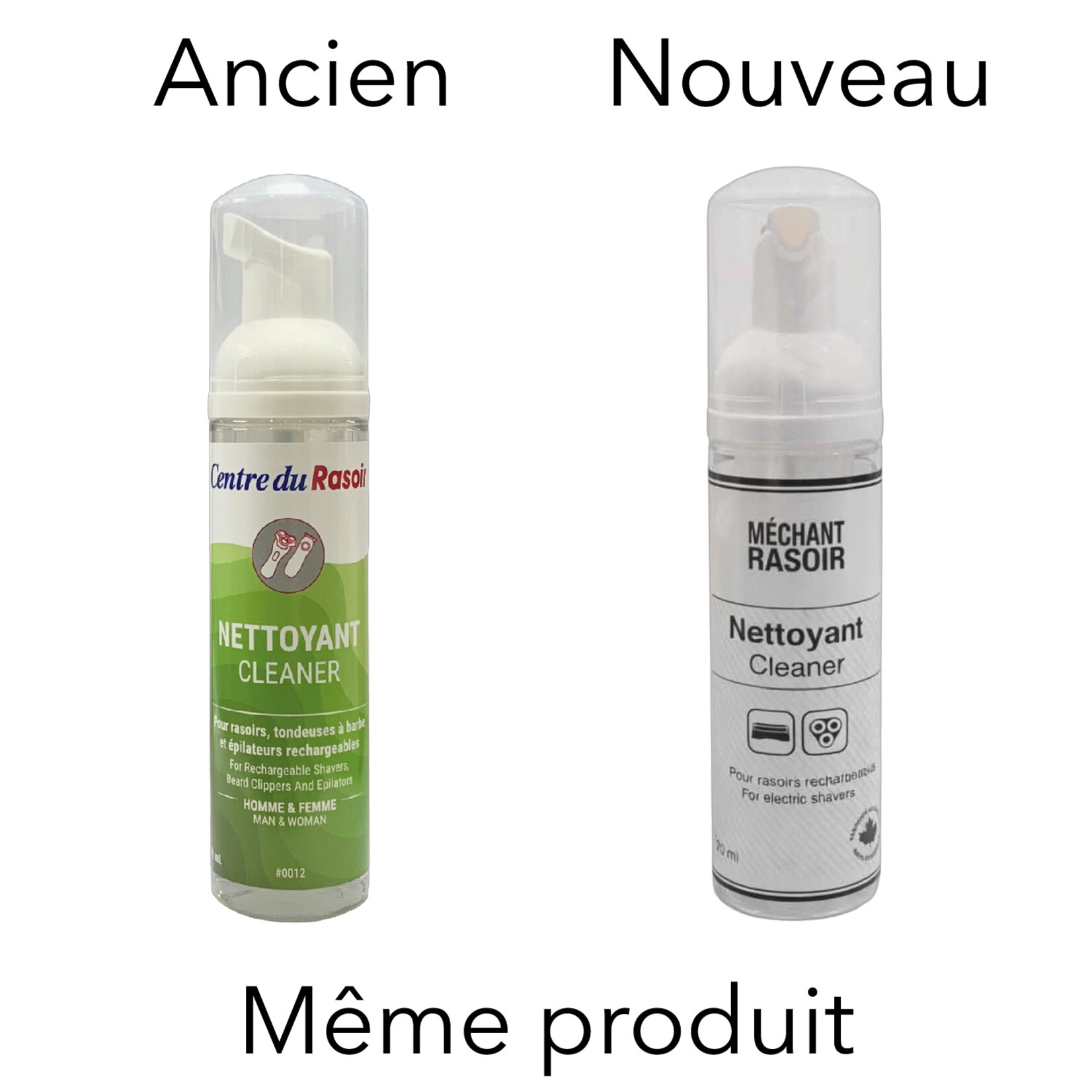 MÉCHANT RASOIR Nettoyant pour rasoir  en mousse 70ml