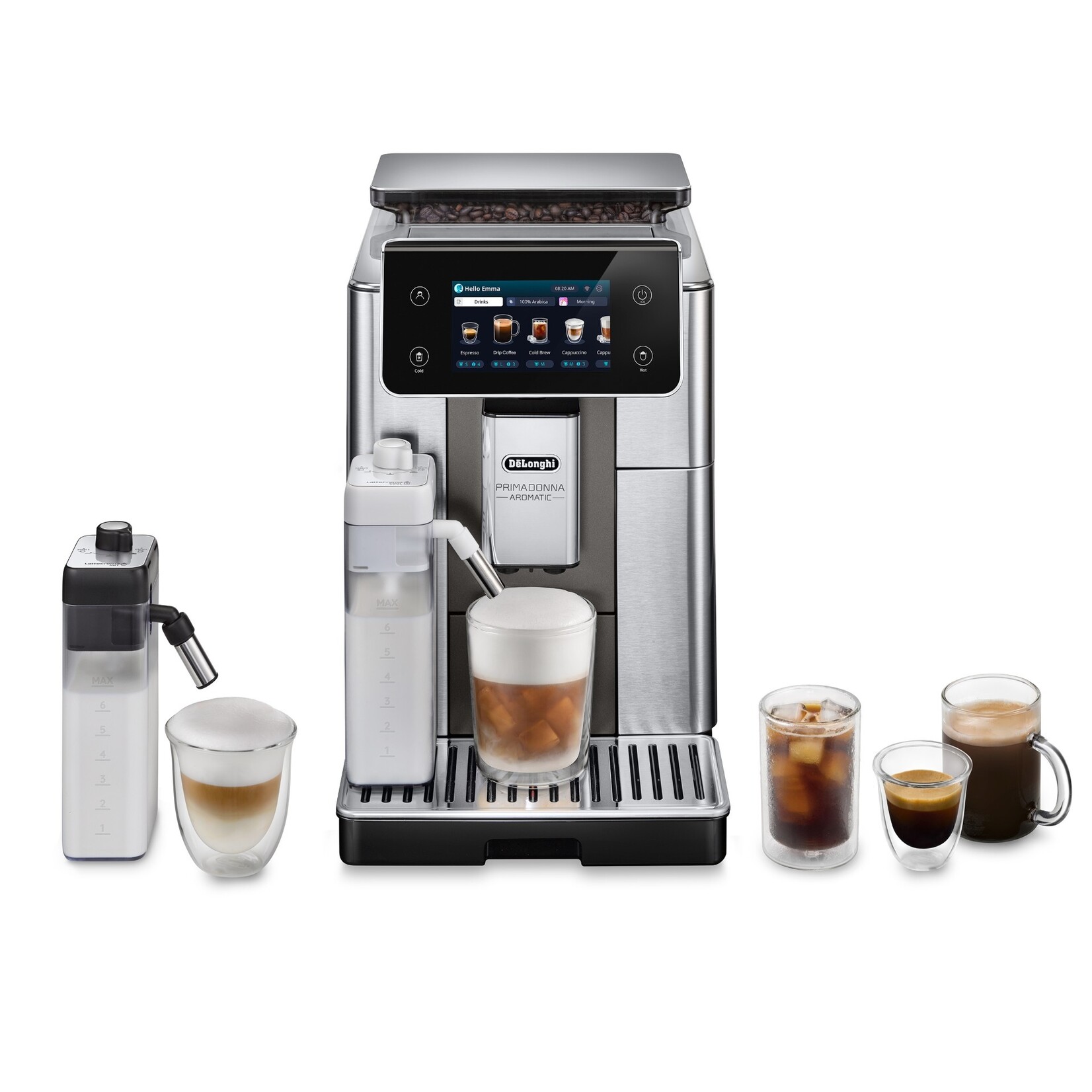 DELONGHI Espresso automatique Primadonna Aromatic avec Cold Brew