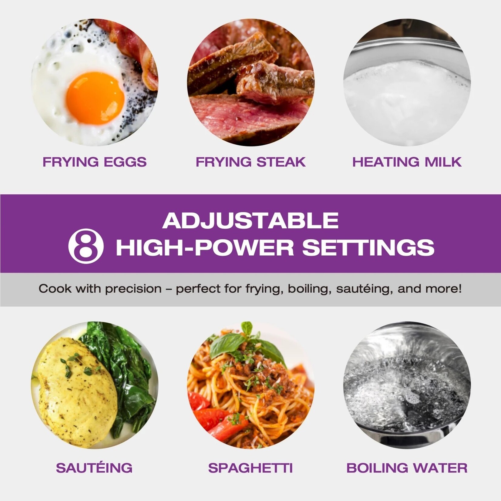 SALTON Slim Induction Cooktop