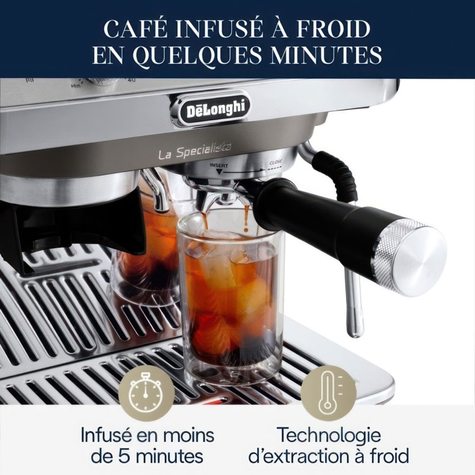 DELONGHI La Specialista Arte Evo Automatic Espresso Machine with Frother & Coffee Grinder