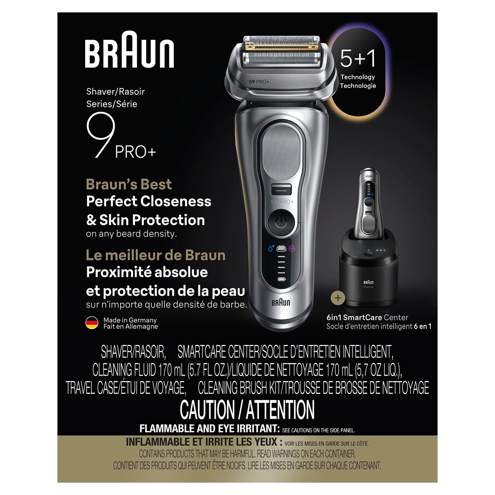 BRAUN  Series 9 PRO+ Electric Razor