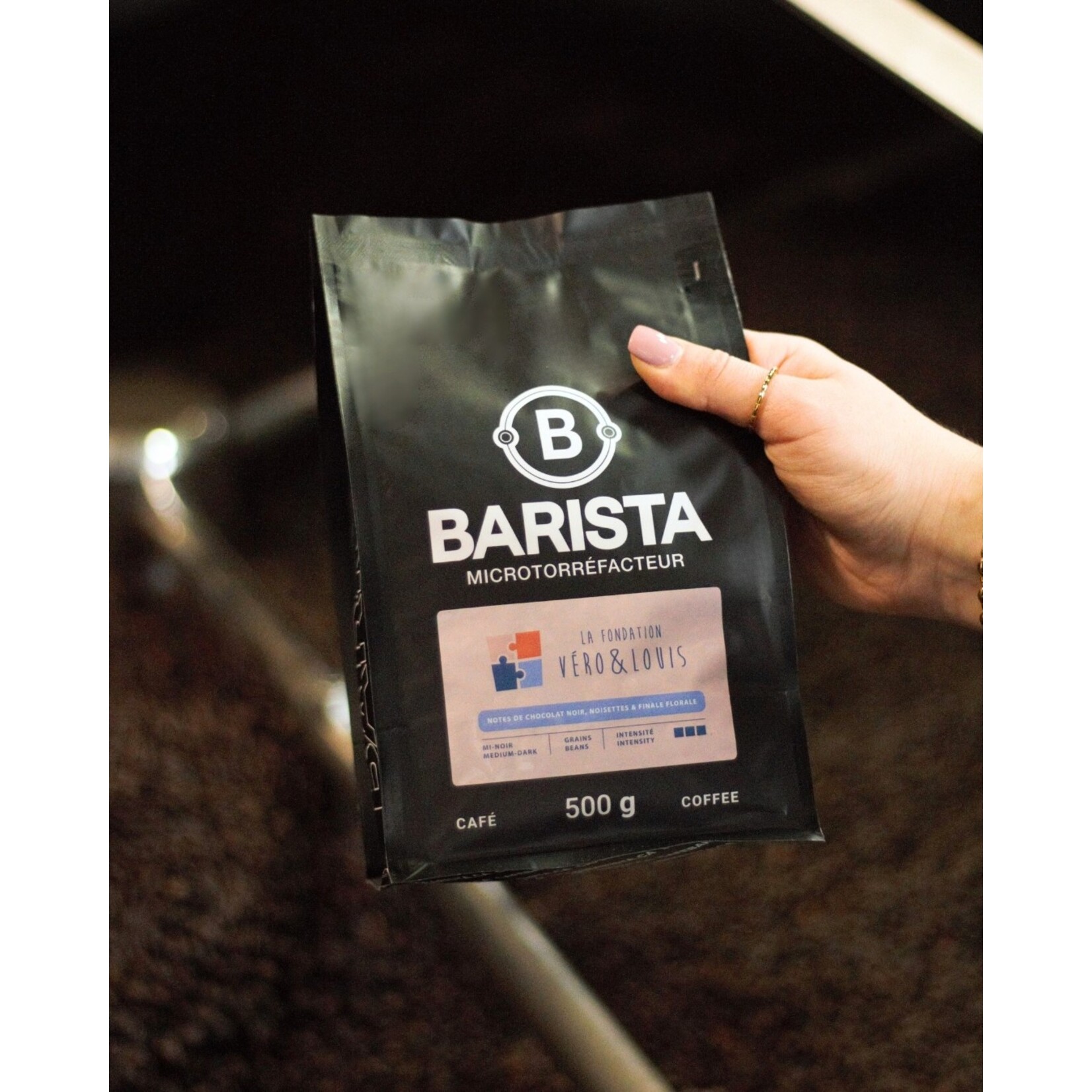 CAFÉ BARISTA Café Fondation Véro & Louis, 500g