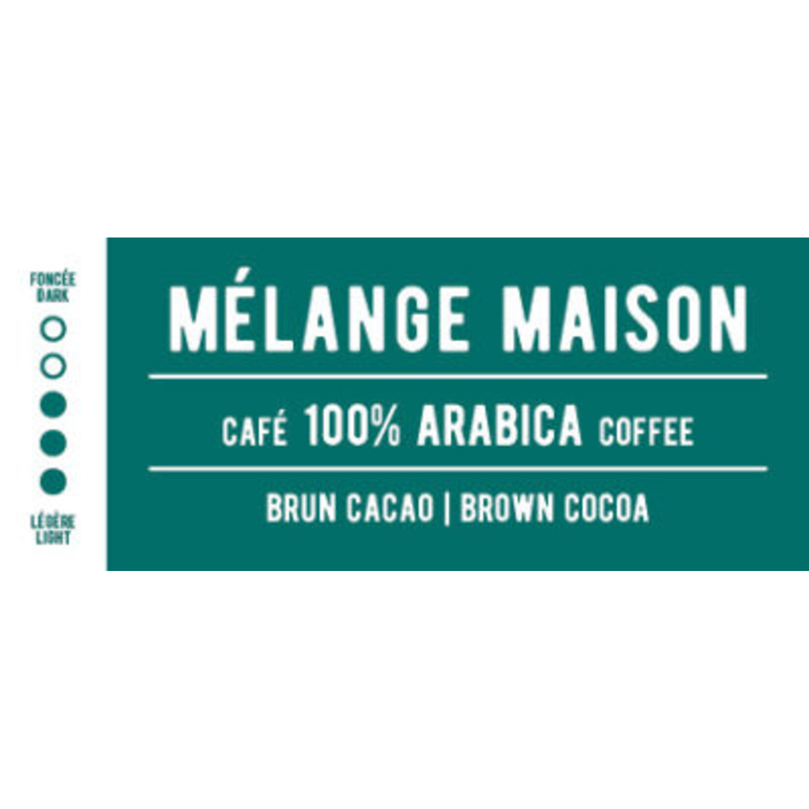 TORRÉFACTEUR SANS FRONTIERE Café Mélange Maison, 1kg