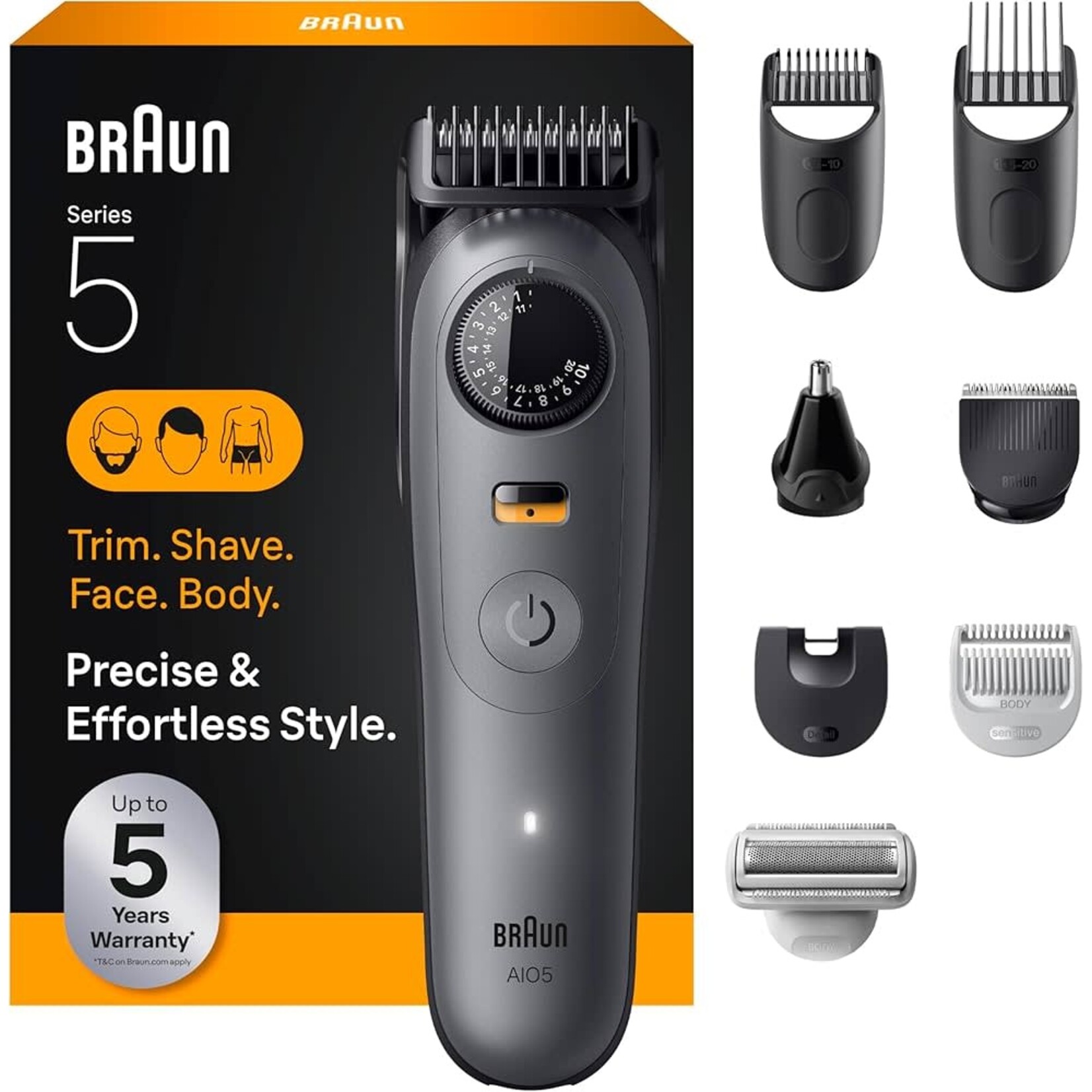 BRAUN Tondeuse série 5 Tout-en-Un