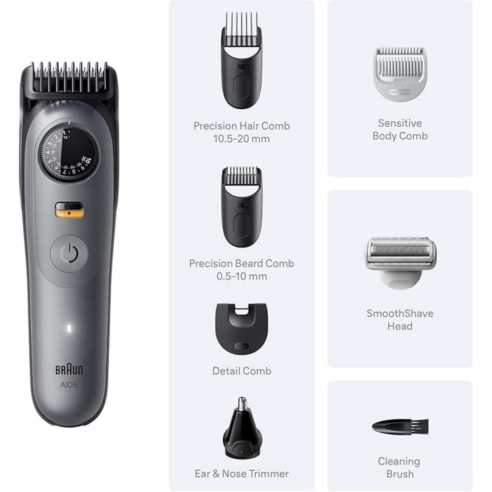 BRAUN Tondeuse série 5 Tout-en-Un