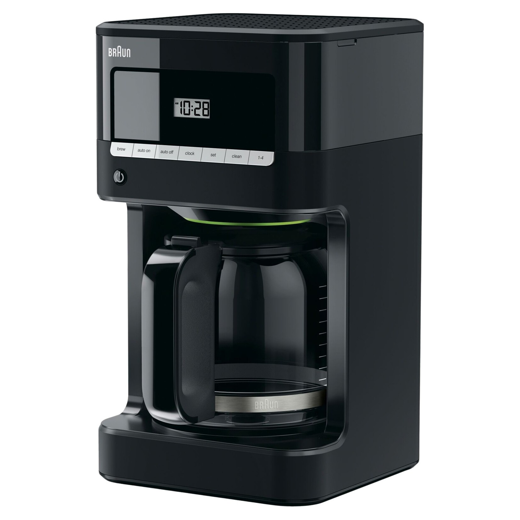 BRAUN Cafetière 12 tasses, noire