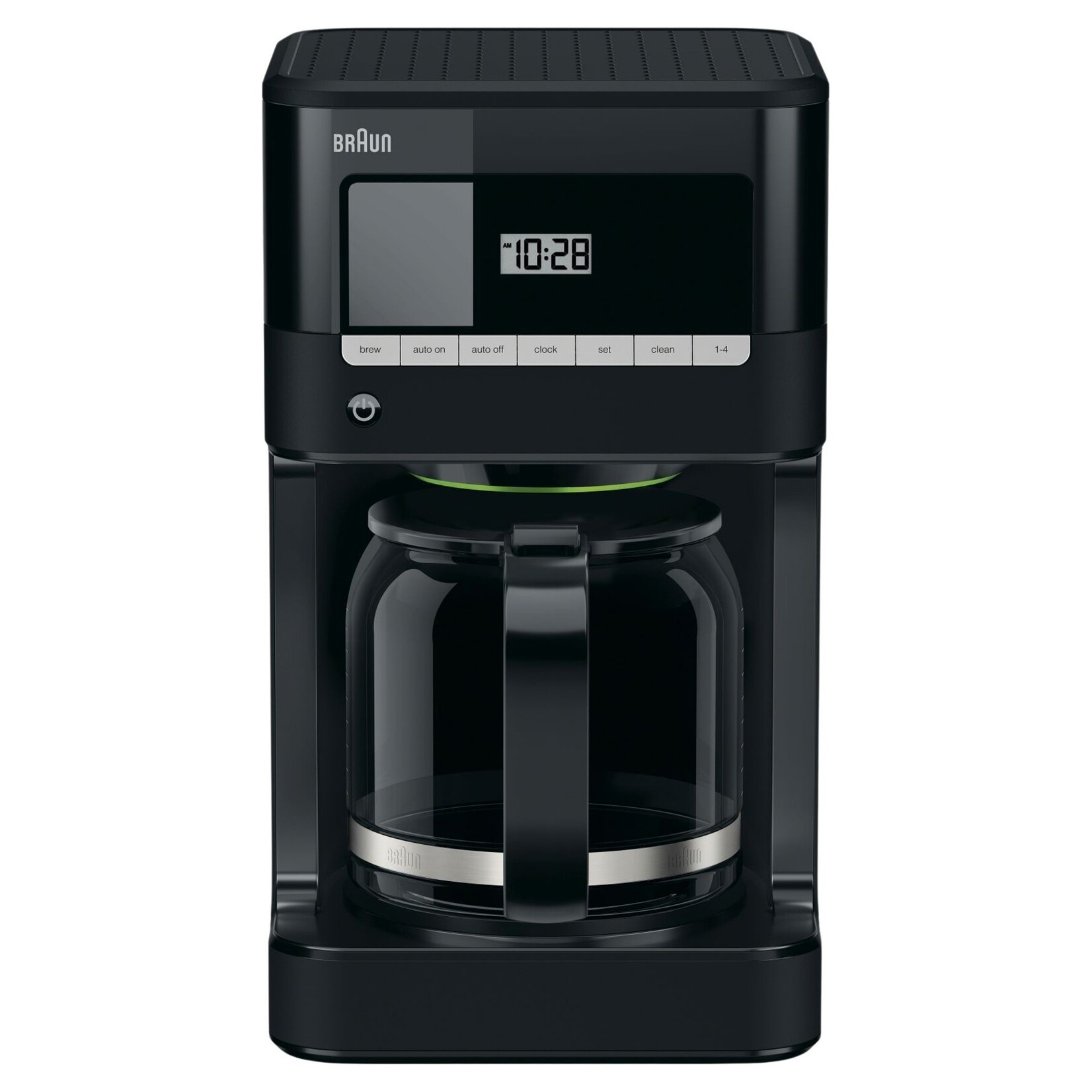 BRAUN Cafetière 12 tasses, noire