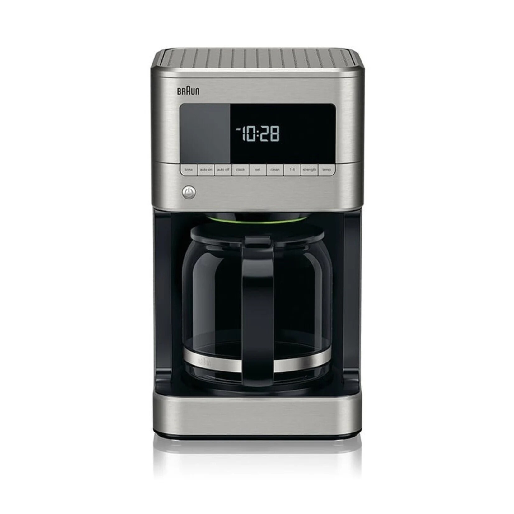 BRAUN Cafetière 12 tasses, inox