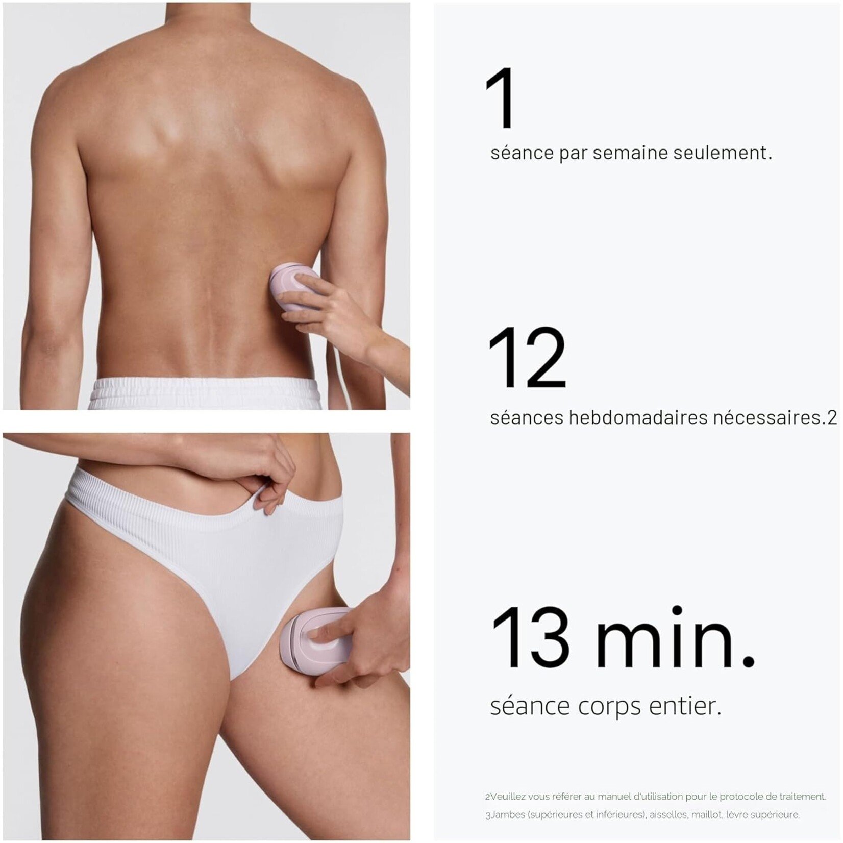 BRAUN Système d'épilation à lumière pulsée Silk-Expert Mini