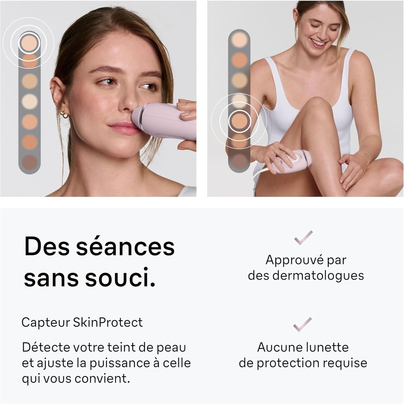 BRAUN Système d'épilation à lumière pulsée Silk-Expert Mini