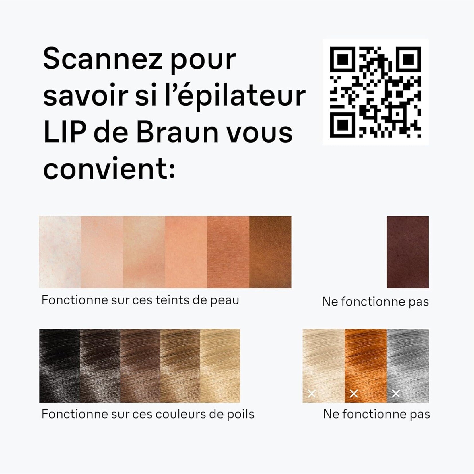 BRAUN Système d'épilation à lumière pulsée Silk-Expert Mini