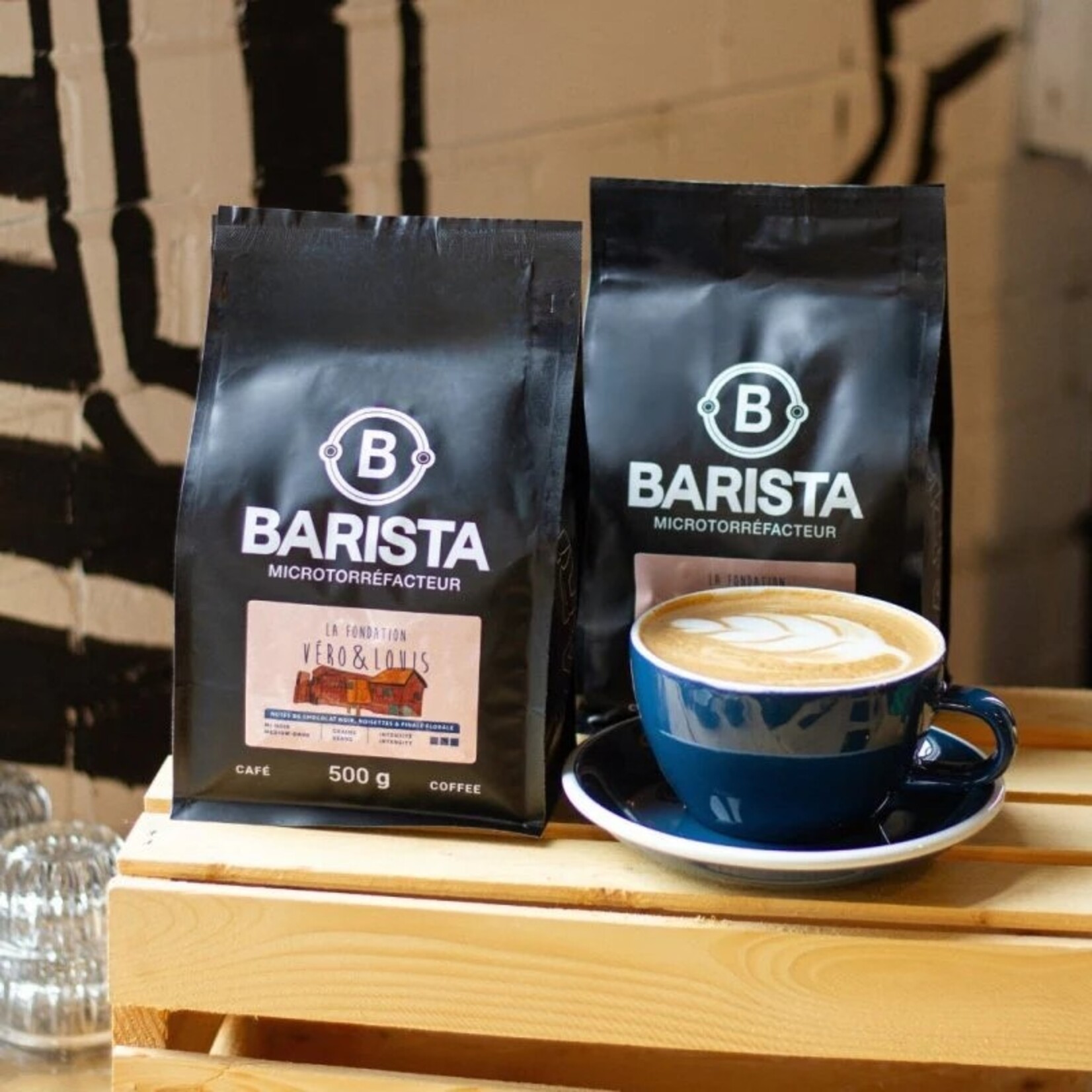 CAFÉ BARISTA Café Fondation Véro & Louis, 500g