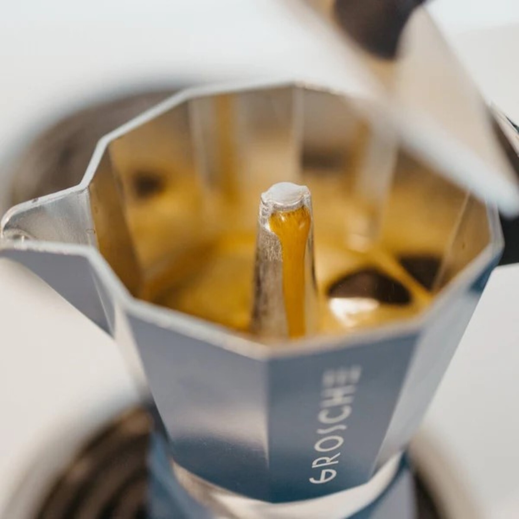 GROSCHE Cafetière italienne 6T, blanche