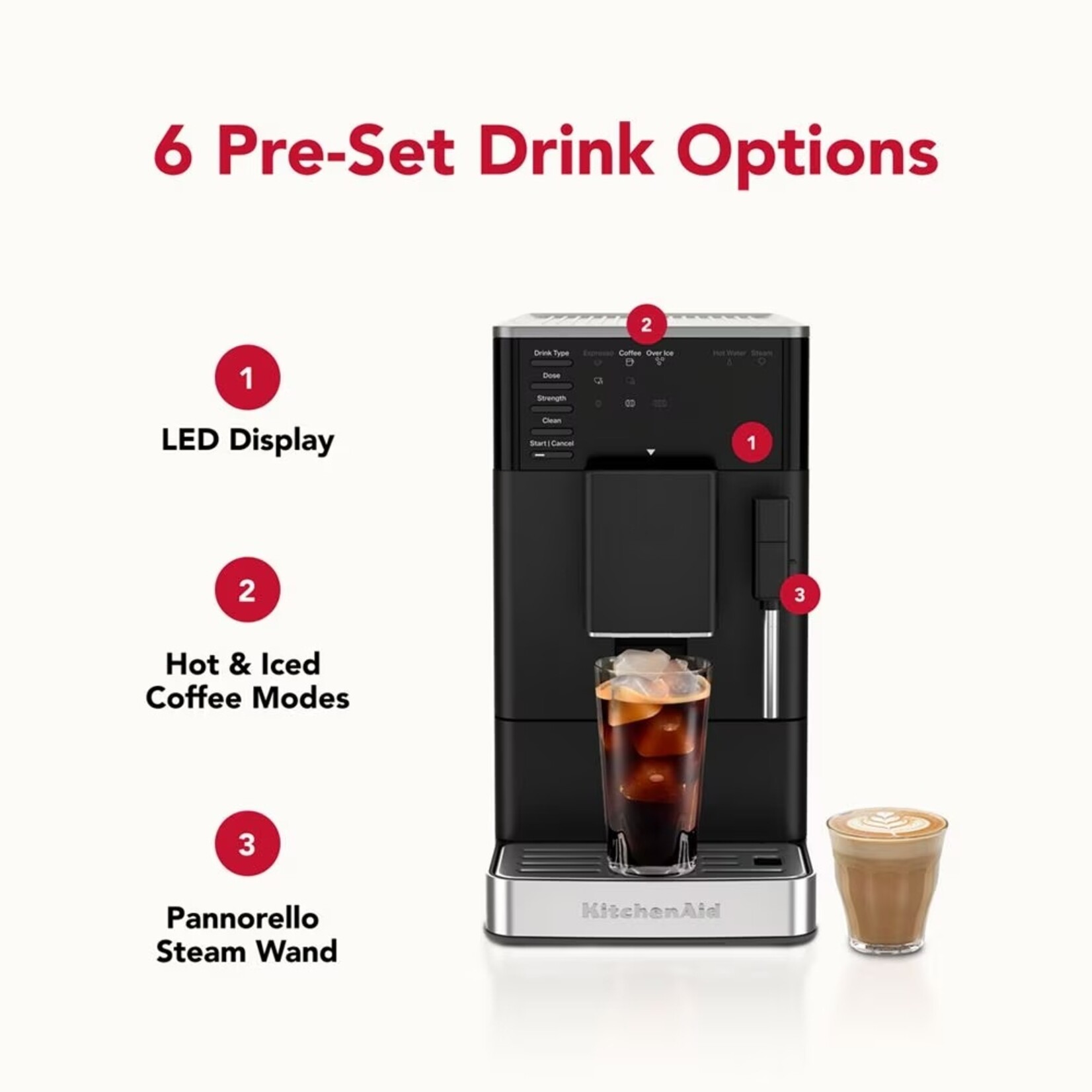 Machine espresso automatique noir KF2