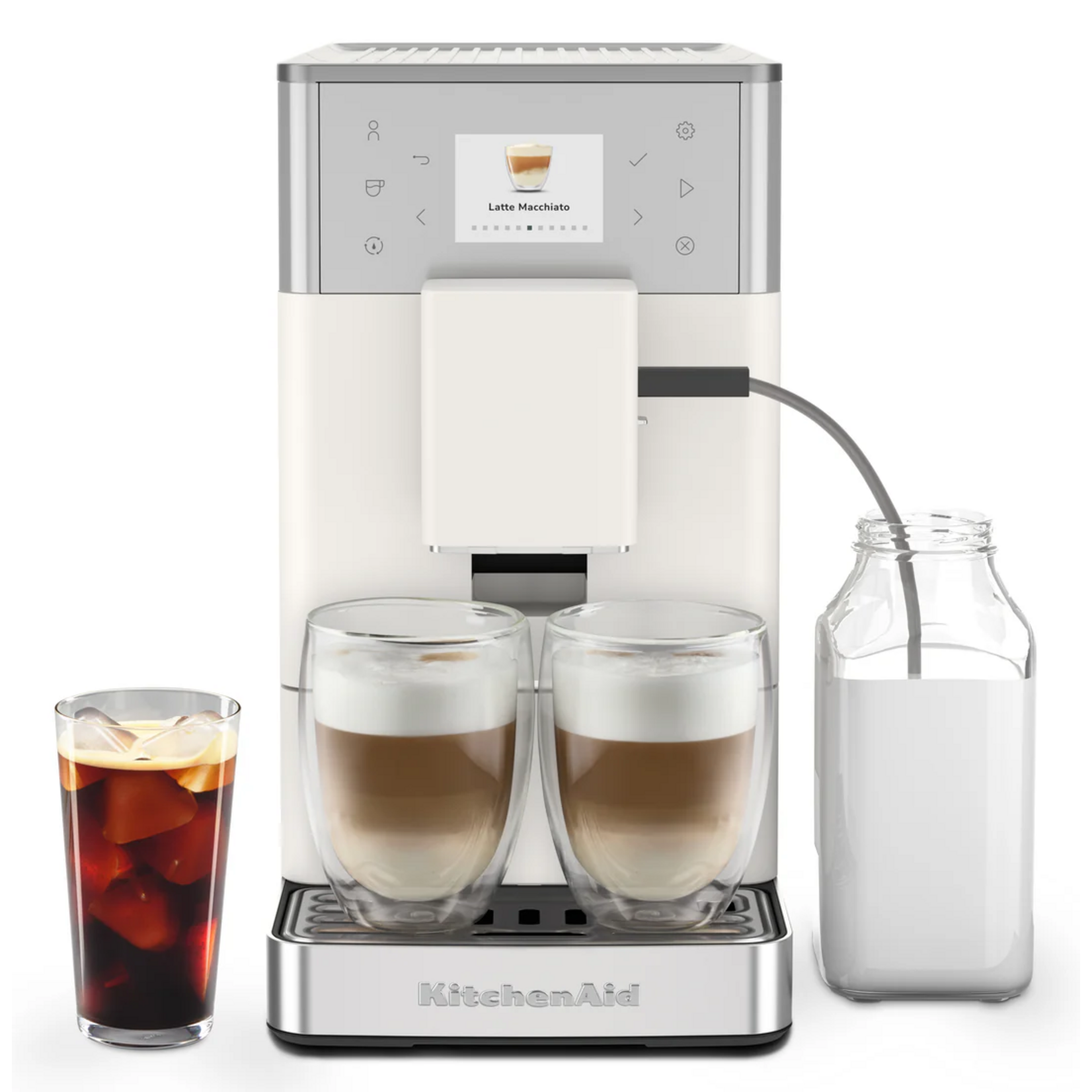 KITCHENAID Machine espresso automatique KF3 - Porcelaine