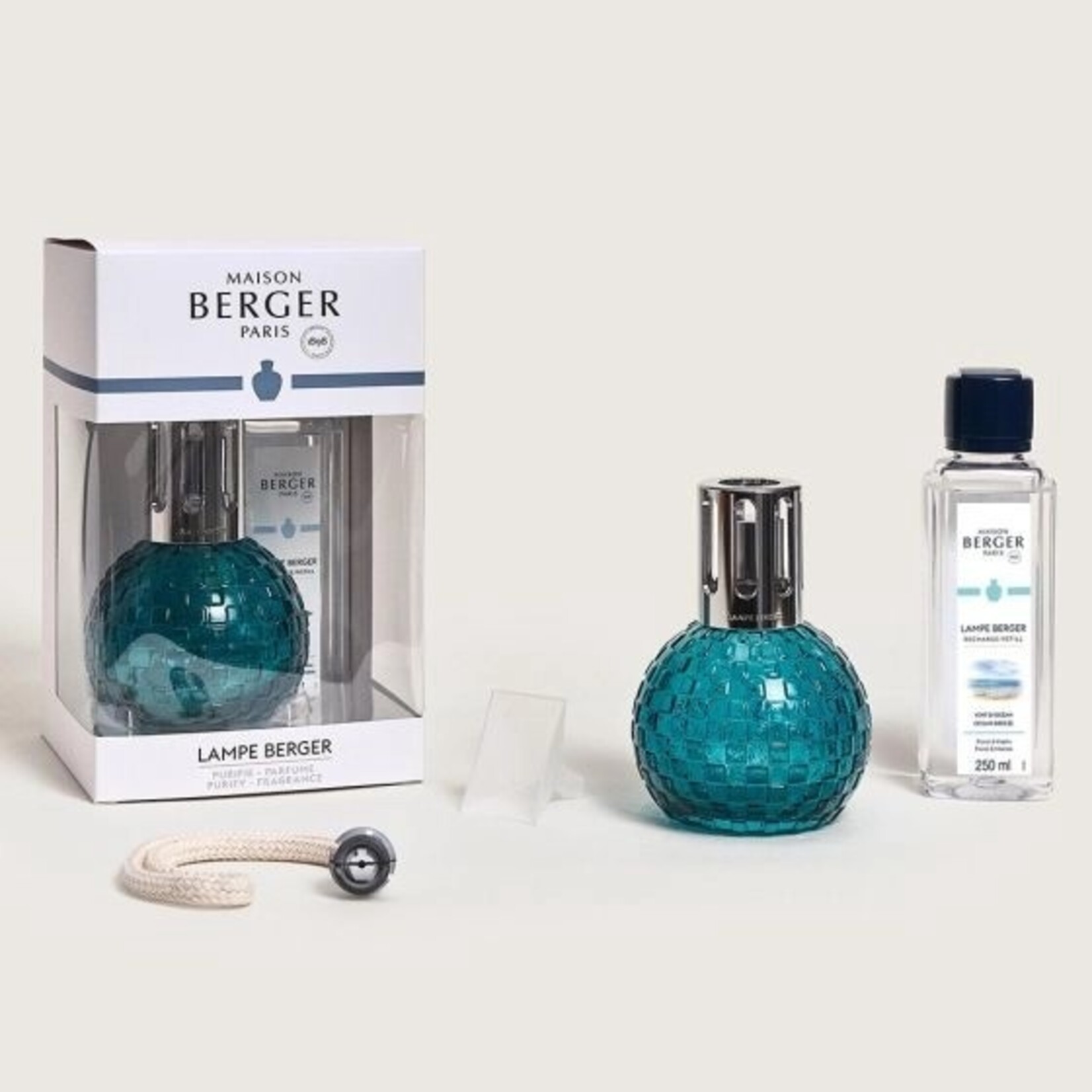 LAMPE BERGER Lampe Berger Disco verte/vent d'océan 250ml
