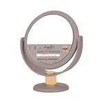 DANIELLE Miroir de vanité taupe "Soft touch", 10X